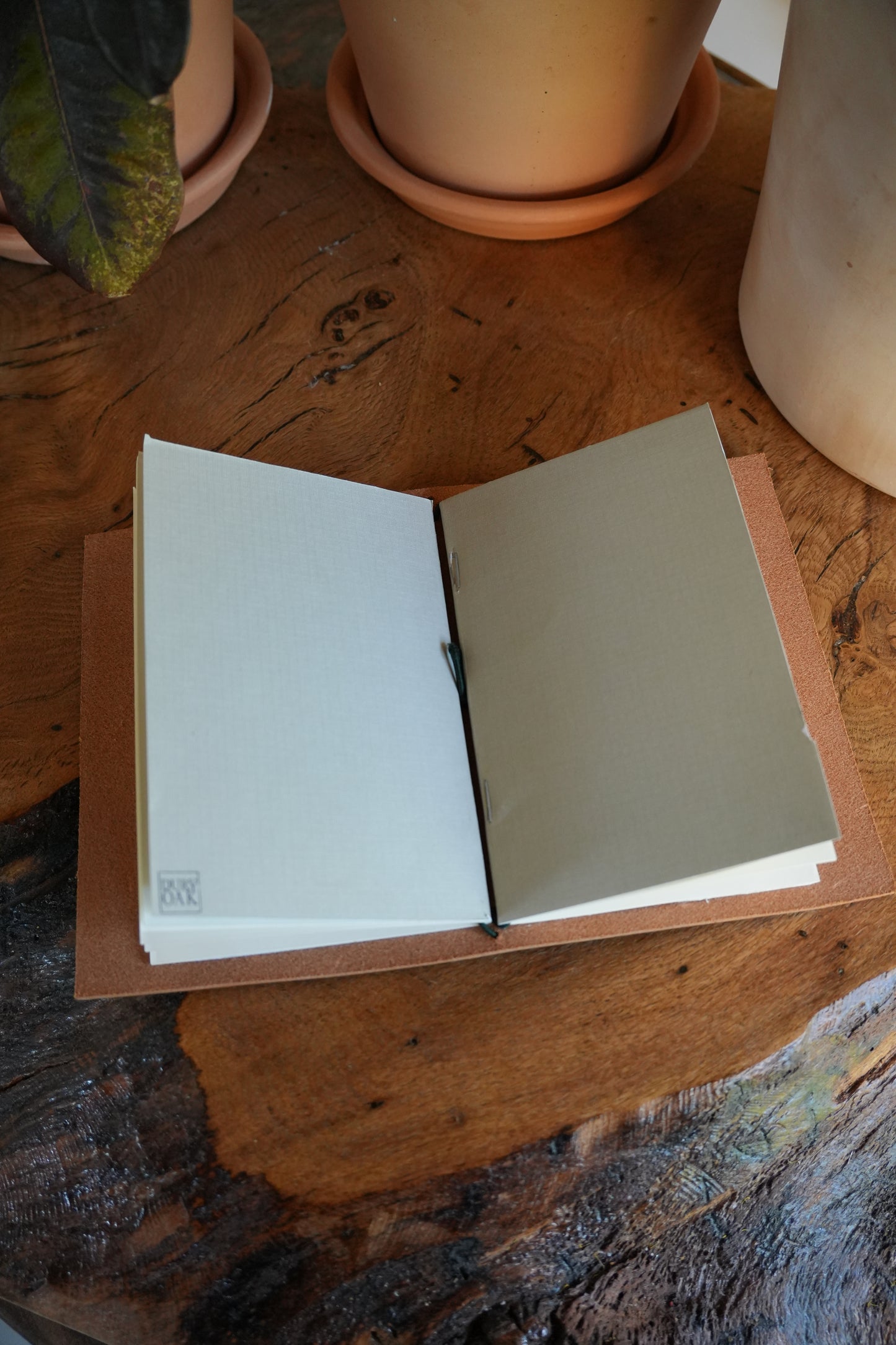 Pocket Leather Travellers Journal
