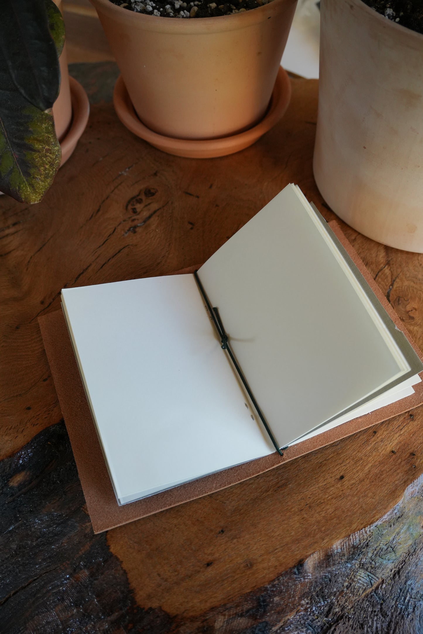 Pocket Leather Travellers Journal